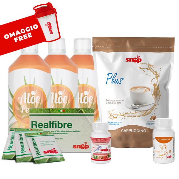 PROGRAMA FIT9 - ALOE MELOCOTÓN Y PLUS 1000 CAPPUCCINO