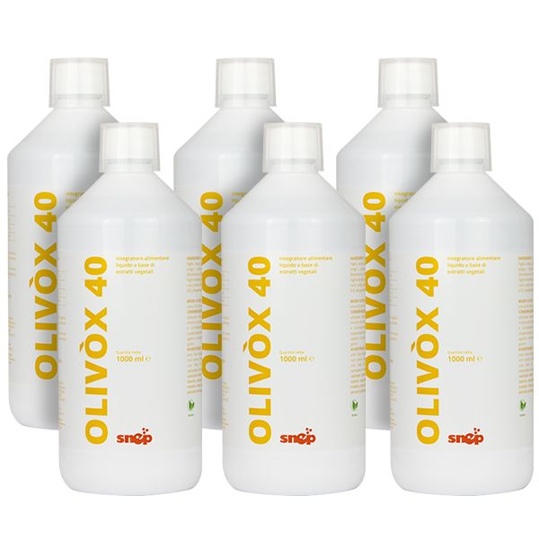 OLIVOX 40 6 BOTELLAS DE 1 LITRO