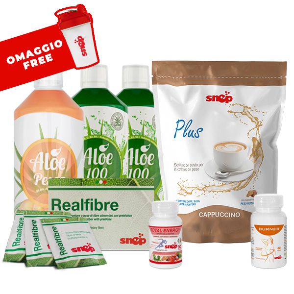 PROGRAMA FIT9 - ALOE MELOCOTÓN + ALOE 100% ORGÁNICO Y PLUS CAPPUCCINO