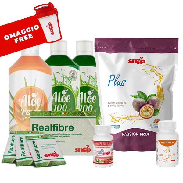 PROGRAMA FIT9 - ALOE MELOCOTÓN + ALOE 100% ORGÁNICO Y PLUS 1000 MARACUA