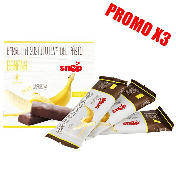 PROMO 3X BARRA SUSTITUTIVA DE COMIDA DE PLÁTANO