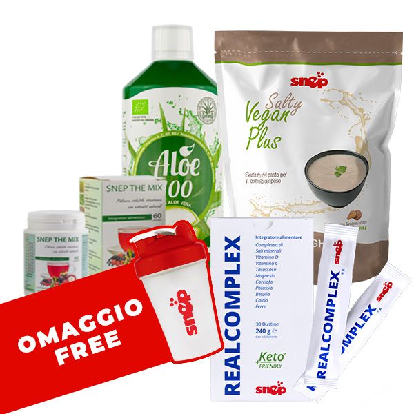 PROGRAMMA DETOX VEGAN SALTY FUNGHI - ALOE BIO 100%