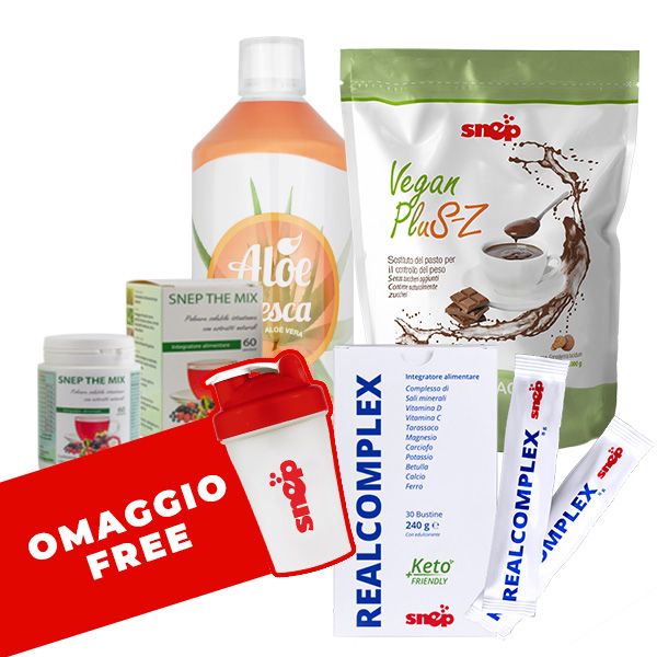 PROGRAMMA DETOX PLUS-Z VEGAN CACAO - ALOE PESCA