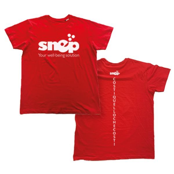 SNEP CAMISETA - MUJER - ROJO S