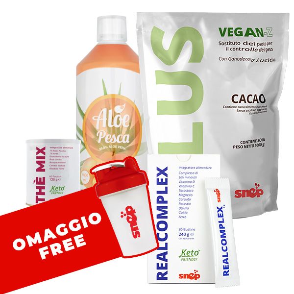 PROGRAMMA DETOX PLUS-Z VEGAN CACAO - ALOE PESCA