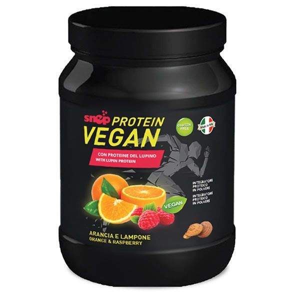 VEGAN LUPINO PROTEIN ARANCIA E LAMPONE