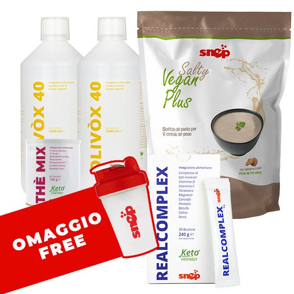 PROGRAMMA DETOX PLUS SALTY GUSTO FUNGHI - OLIVOX 40 2PZ