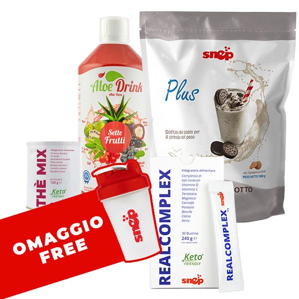 PROGRAMMA DETOX CREMA E BISCOTTO - ALOE 7 FRUTTI