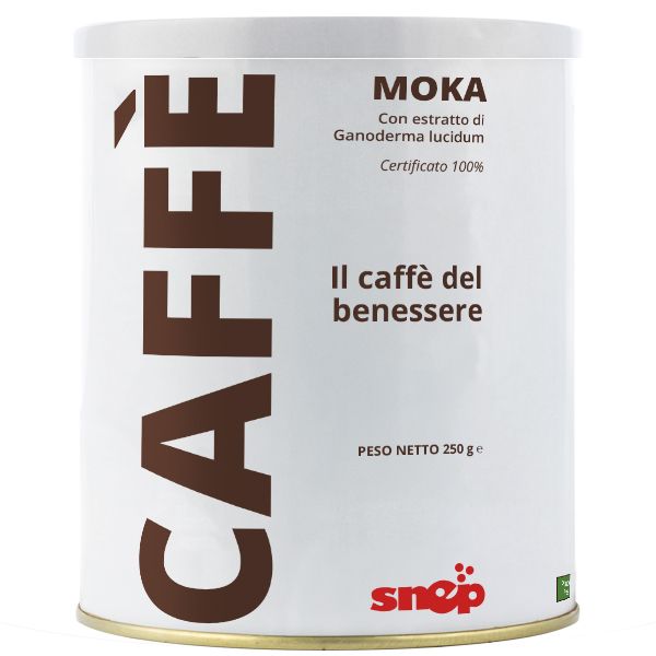 CAFFE’ PER MOKA IN POLVERE SNEP CON GANODERMA