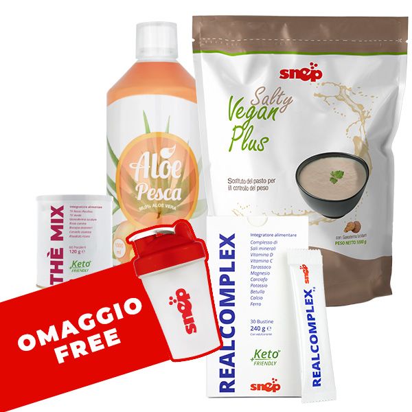 PROGRAMMA DETOX - SALTY VEGAN FUNGHI - ALOE PESCA