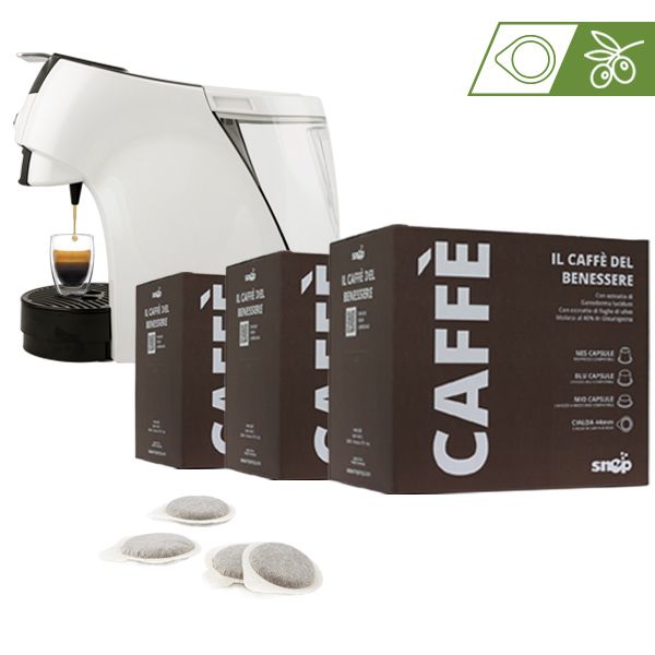 KIT PROMO: CAFFE' CIALDA ESE 44 CON OLEUROPEINA