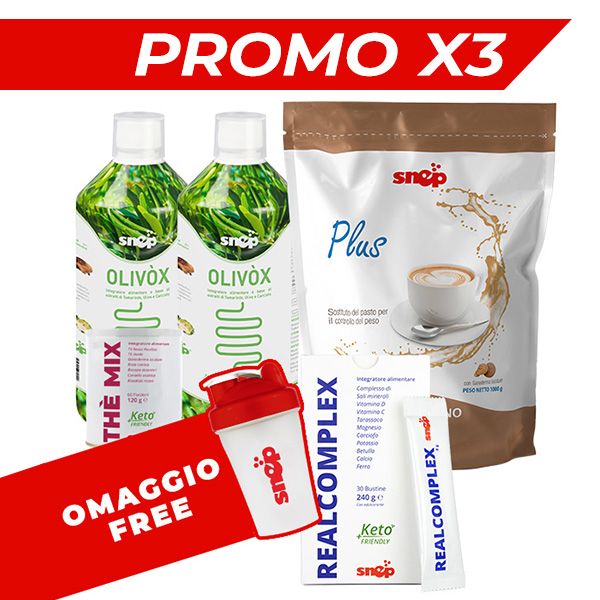 PROGRAMMA DETOX CAPPUCCINO - OLIVOX 2PZ - 3 KIT