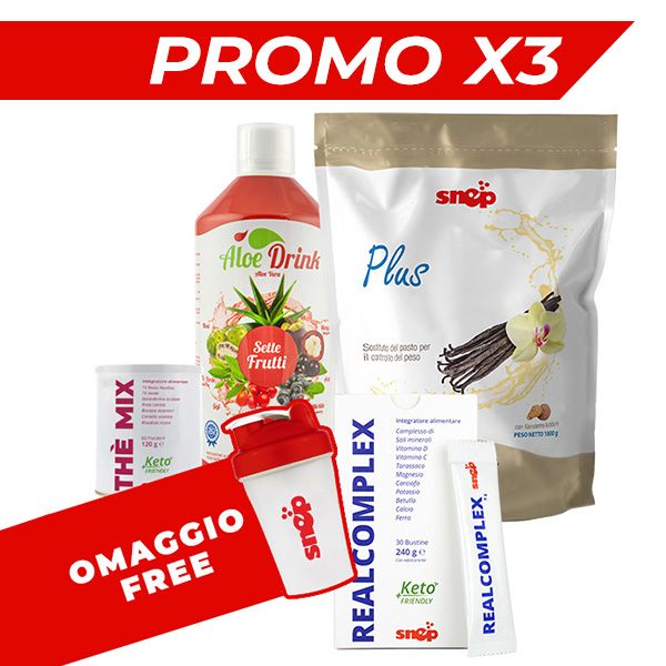 PROGRAMMA DETOX VANIGLIA - ALOE 7 FRUTTI - 3 KIT