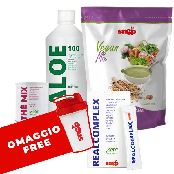 PROGRAMMA DETOX ZUPPA VEGAN MIX - ALOE BIO 100%