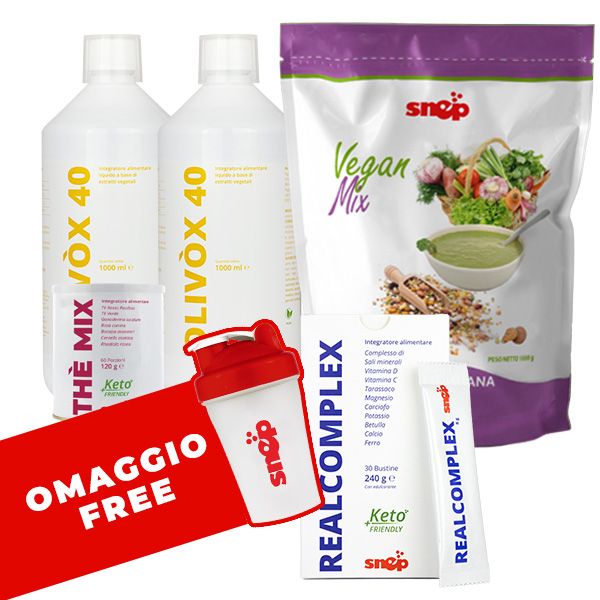 PROGRAMMA DETOX ZUPPA VEGAN MIX - OLIVOX 40 2PZ