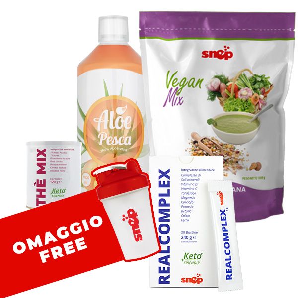 PROGRAMMA DETOX ZUPPA VEGAN MIX - ALOE PESCA